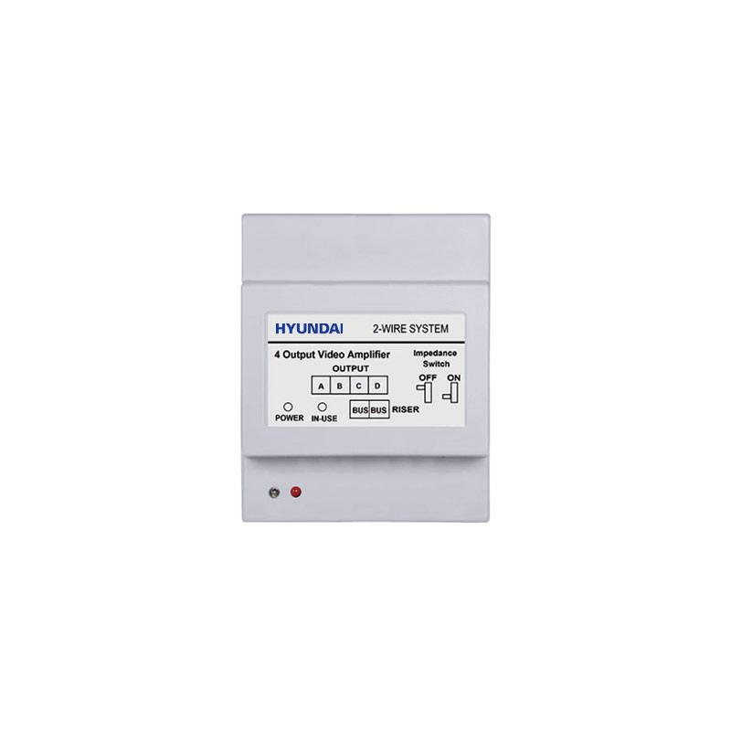 Distributer spratni sa 4 izlaza za dvožične videointerfone HYUNDAI HYU-IN-AP4001