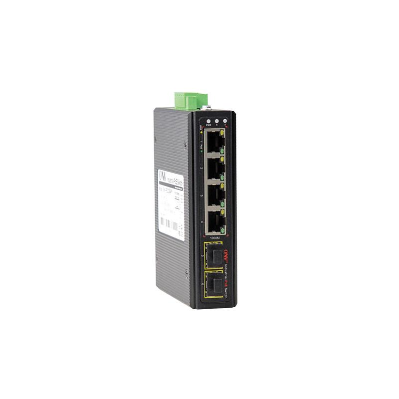 Svič industrijski 6 portni POE,SFP upravljivi, Gbit HYUNDAI HYU-NE-SW-MI4PF001