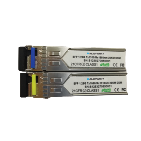 Optički SFP bidirekcioni modul BLAUPUNKT BP-SFPBID-SM-T/R